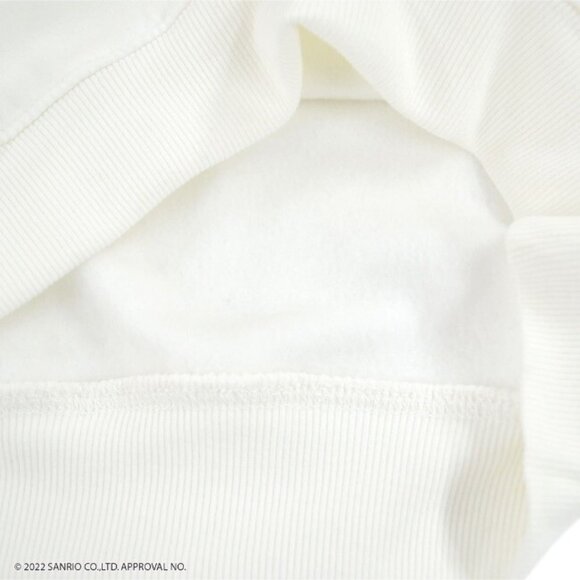 NEW Sanrio Hello Kitty White Sweatshirt - From Japan - Picture 4 of 6